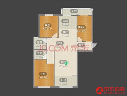 司法拍卖 三套精品房产已上新,有买房意向的快来瞅瞅