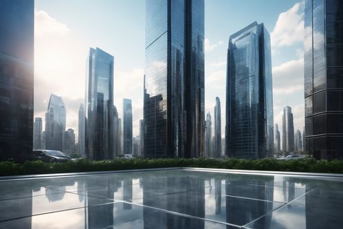 城市风光房地产高楼大厦摄影图 摄影