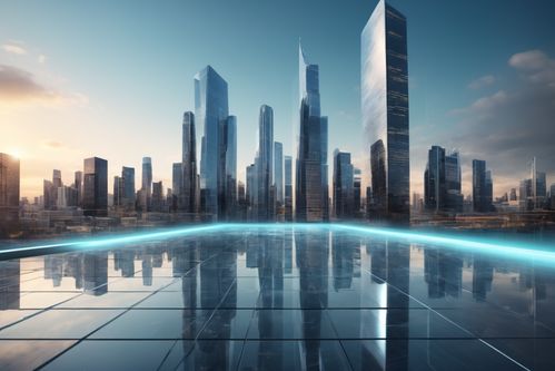 城市风光房地产高楼大厦摄影图 摄影