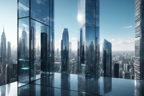 房地产高楼大厦建筑外观设计摄影图赏析与应用